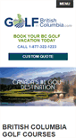 Mobile Screenshot of golfinbritishcolumbia.com